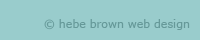 hebe brown web design